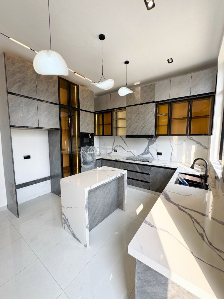 Newly Built 5 Bedroom Fully Detached Duplex with Bq, Chevron, Lekki, Lagos, Detached Duplex for Sale