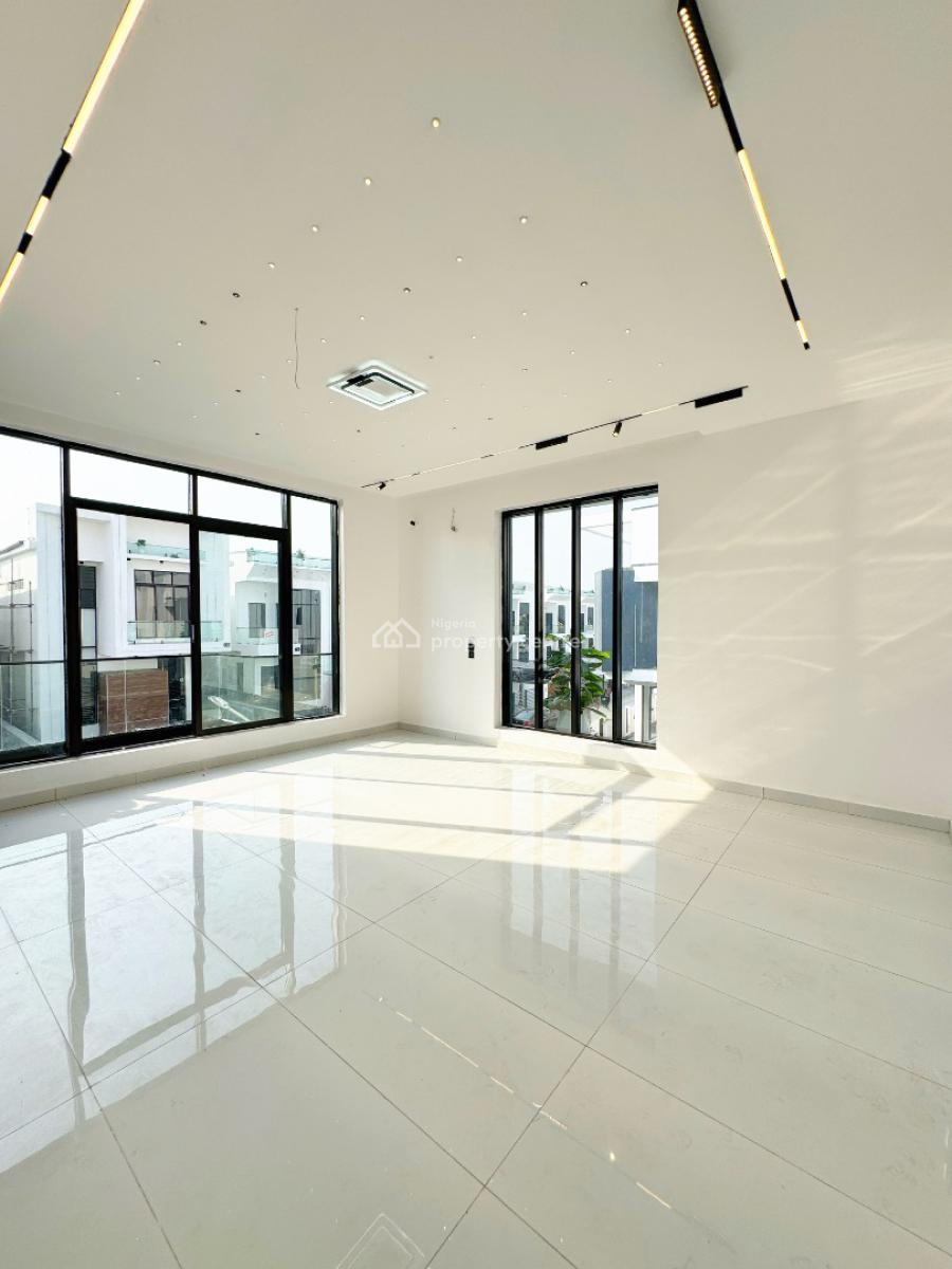 Newly Built 5 Bedroom Fully Detached Duplex with Bq, Chevron, Lekki, Lagos, Detached Duplex for Sale