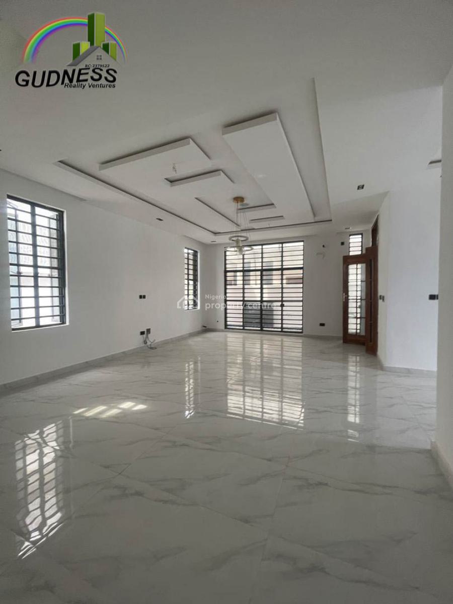 5 Bedroom Fully Detached Duplex with a Bq and Swimming Pool, Chevron, Lekki, Lagos, Flat / Apartment for Sale