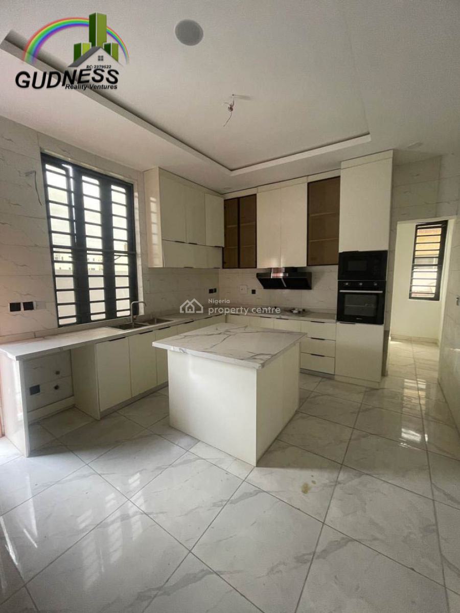 5 Bedroom Fully Detached Duplex with a Bq and Swimming Pool, Chevron, Lekki, Lagos, Flat / Apartment for Sale