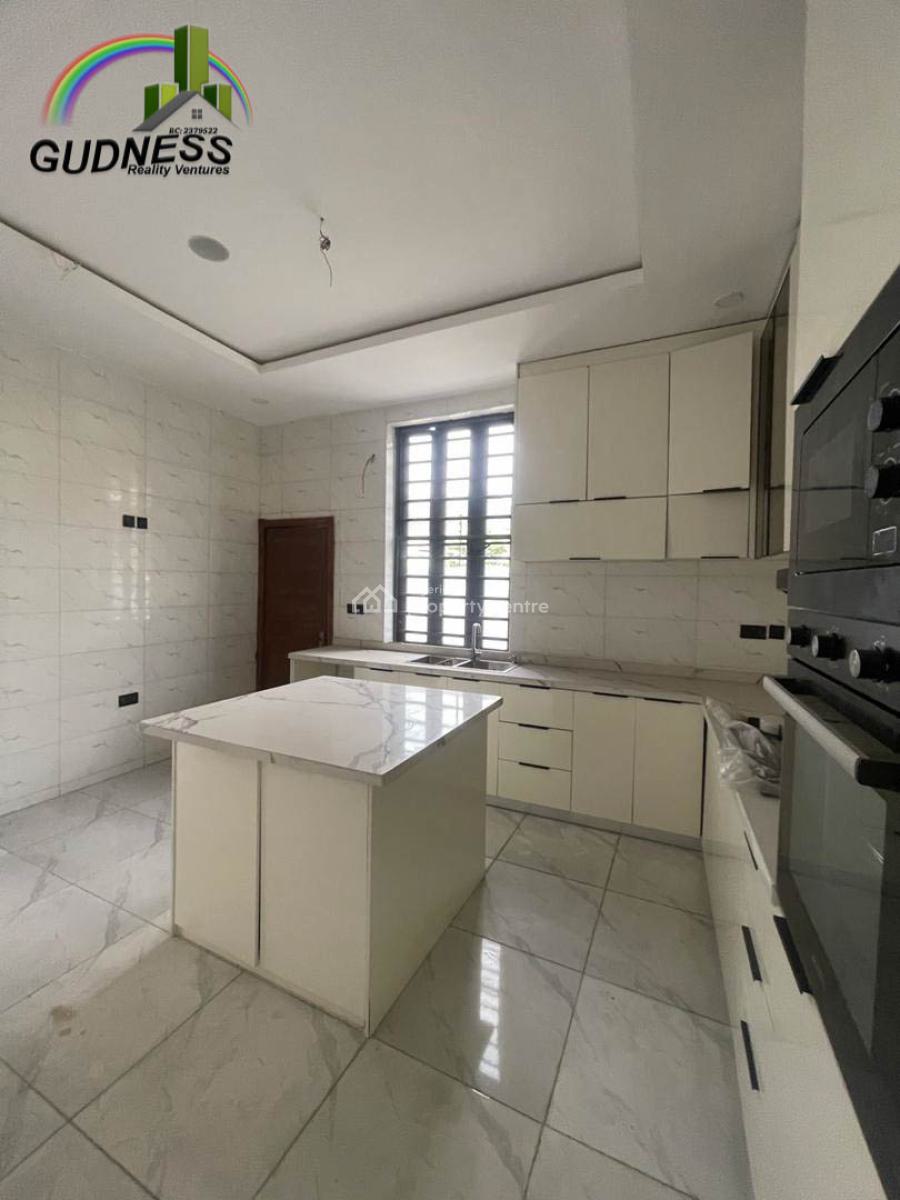 5 Bedroom Fully Detached Duplex with a Bq and Swimming Pool, Chevron, Lekki, Lagos, Flat / Apartment for Sale