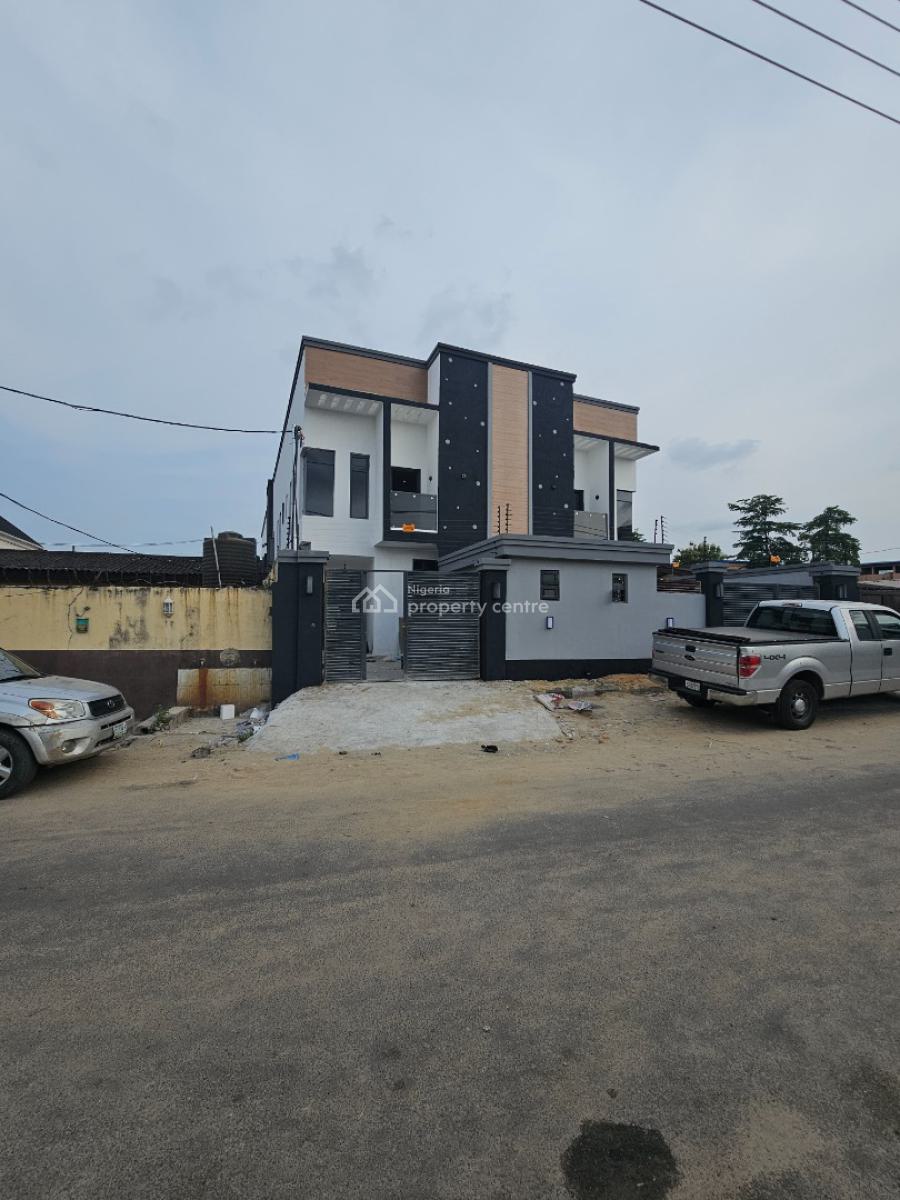Lovely Built 4 Bedroom Semi Detached Duplex with Bq, Adeniran Ogunsanya, Surulere, Lagos, Semi-detached Duplex for Sale