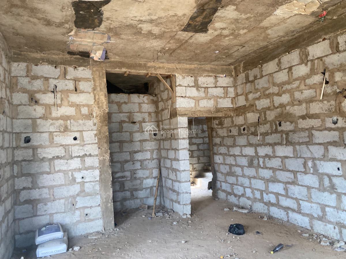 Carcass Newly Built & Spacious 4 Bedroom Fully Detached Duplex, Opposite River Park, 3 Minutes Drive to The Express, Lugbe District, Abuja, Detached Duplex for Sale