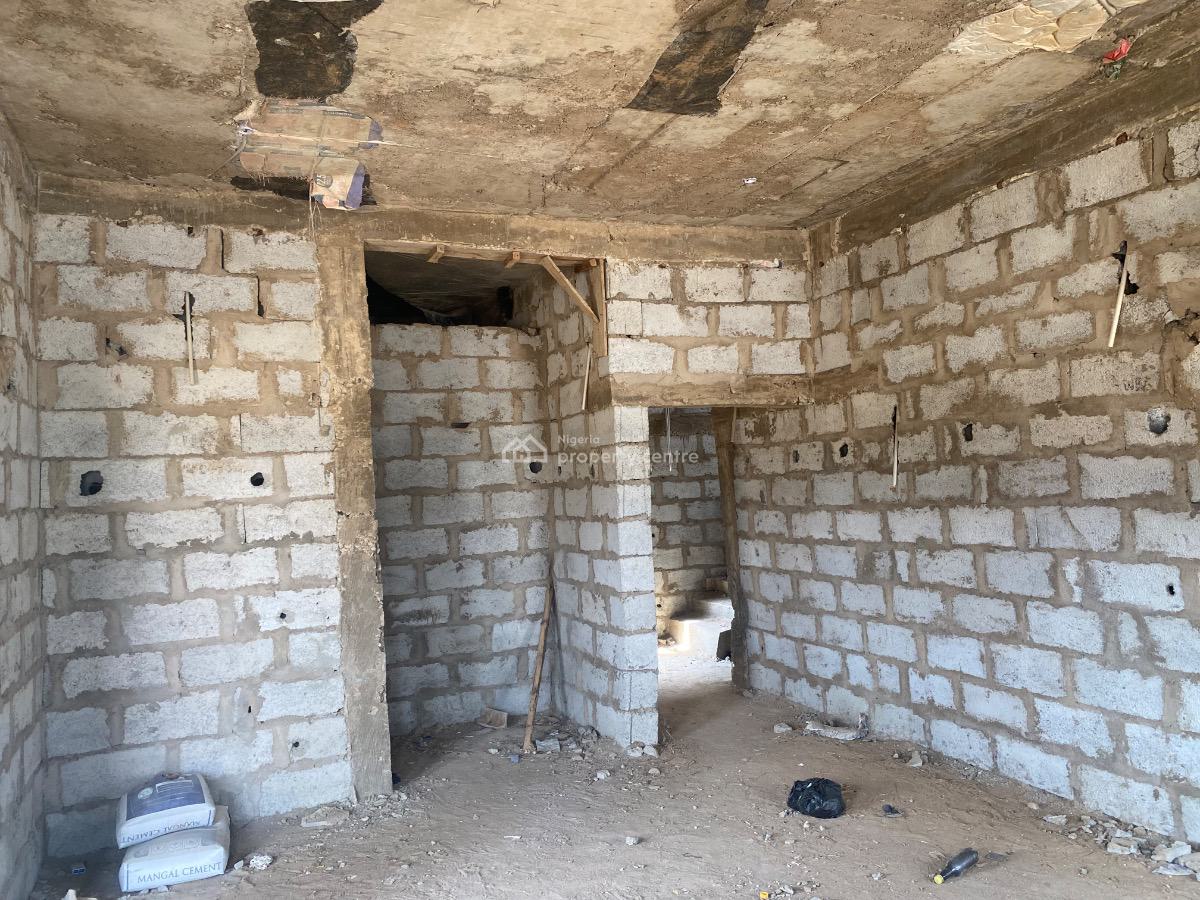 Carcass Newly Built & Spacious 4 Bedroom Fully Detached Duplex, Opposite River Park, 3 Minutes Drive to The Express, Lugbe District, Abuja, Detached Duplex for Sale