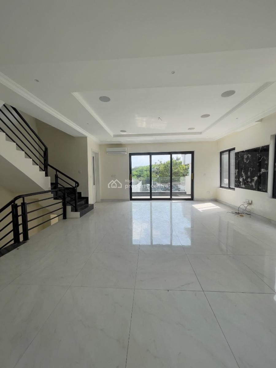 Luxury 5 Bedroom Semi Detached with Elevator, and Bq, Banana Island, Ikoyi, Lagos, Semi-detached Duplex for Rent