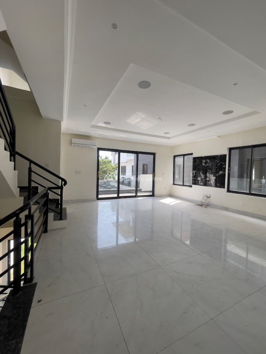 Luxury 5 Bedroom Semi Detached with Elevator, and Bq, Banana Island, Ikoyi, Lagos, Semi-detached Duplex for Rent