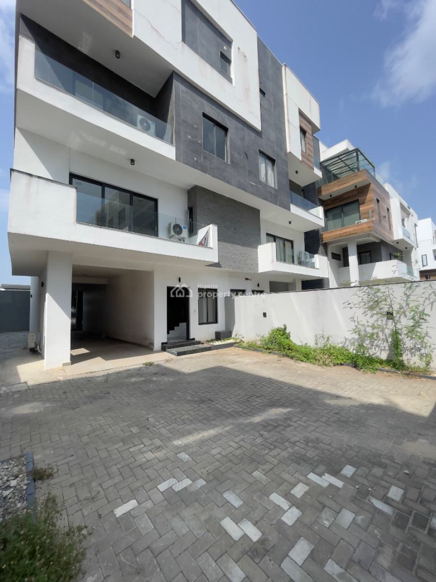 Luxury 5 Bedroom Semi Detached with Elevator, and Bq, Banana Island, Ikoyi, Lagos, Semi-detached Duplex for Rent