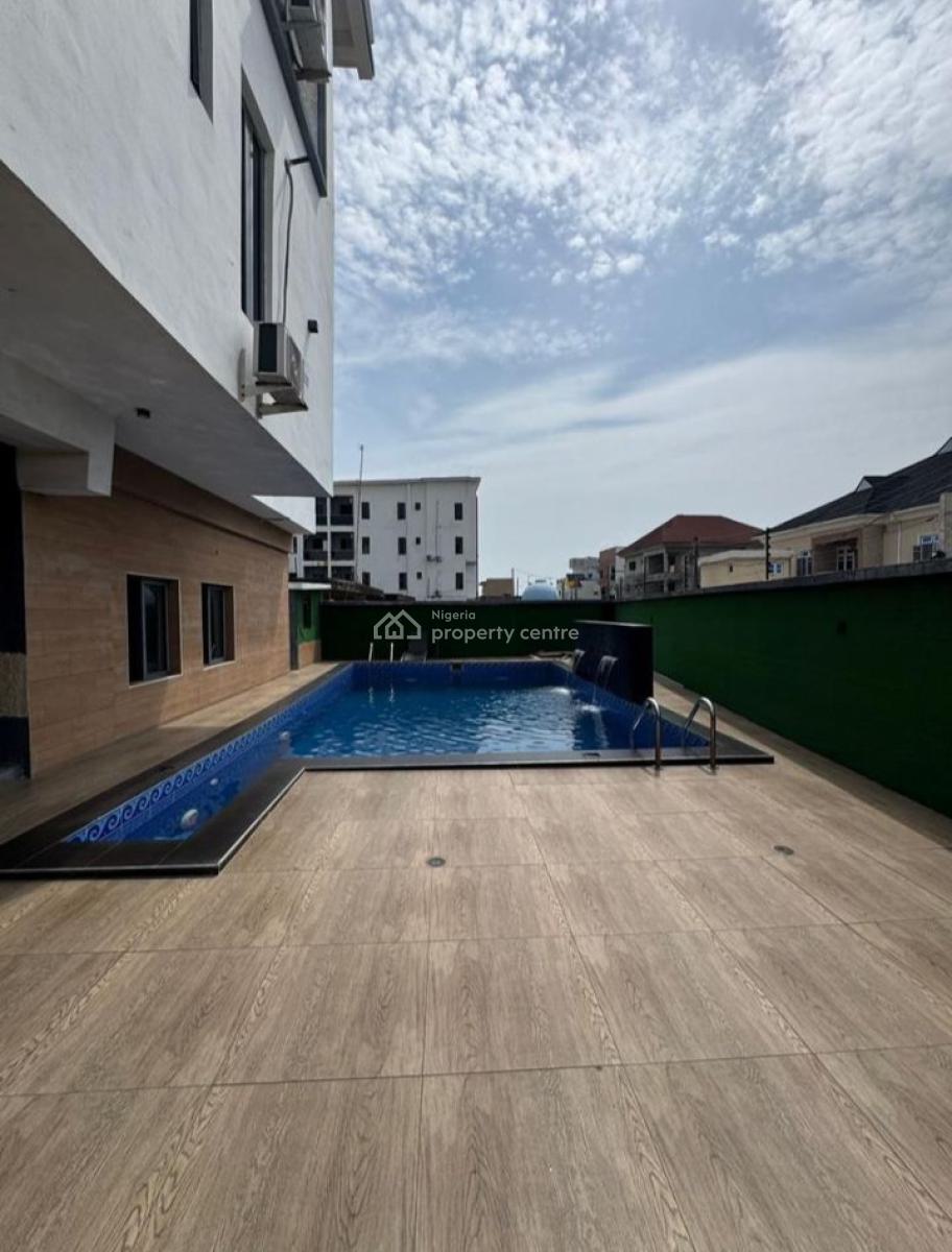 Fully Serviced 2 Bedroom Apartment with Bq & Pool, Ilasan, Lekki, Lagos, Flat / Apartment for Rent