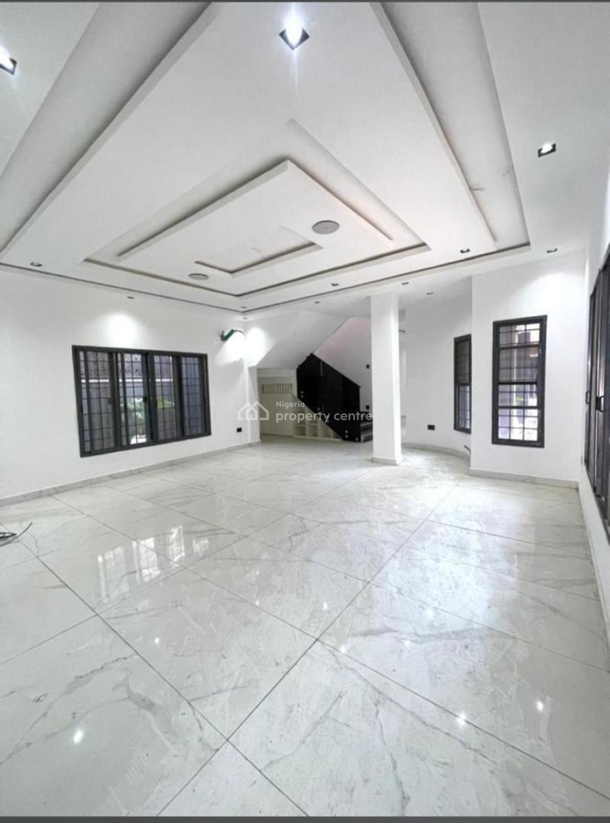 Magnificent Self-service 5 Bedroom Fully Detached House with Pool, Lekki Phase 1, Lekki, Lagos, Detached Duplex for Rent