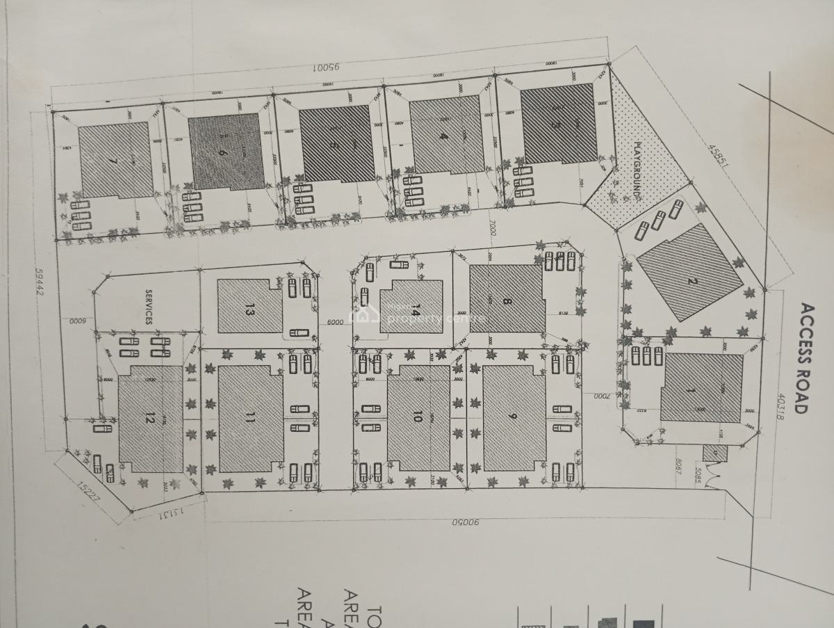 Estate Plot of Land, Aco Airport Road, Lugbe District, Abuja, Residential Land for Sale