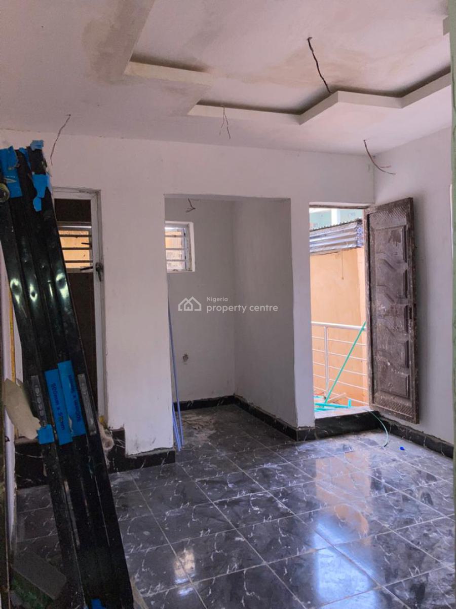 Very Beautiful Newly Build Room Self Contain with Pop, Off Total Filling Station Olusosun, Oregun, Ikeja, Lagos, Self Contain (single Rooms) for Rent