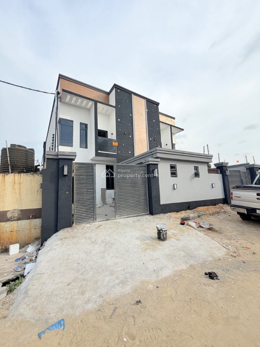Newly Built 4 Bedroom Semi Detached Duplex in Serene Neighborhood, Surulere, Lagos, Semi-detached Duplex for Sale