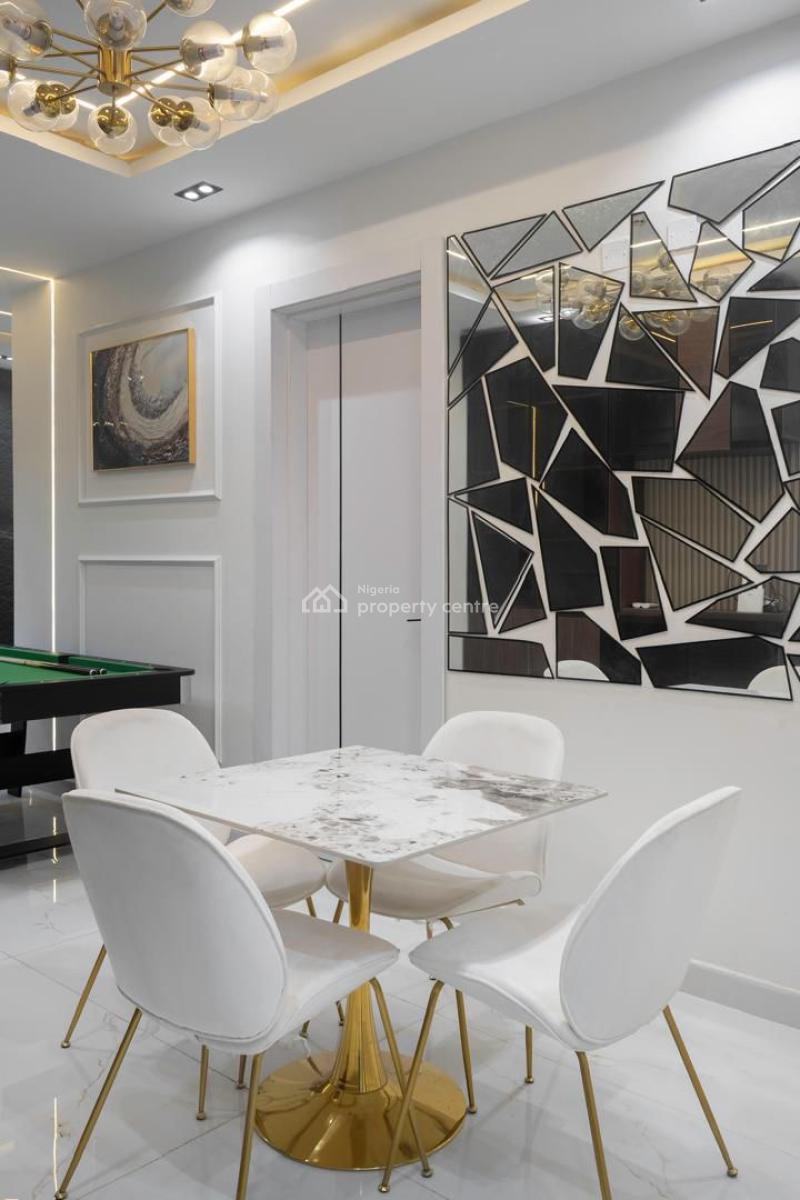 Glamorous  Furnished 3bedroom Apartment with Bq in a Secured  Estate, Banana Island, Ikoyi, Lagos, Flat / Apartment for Rent