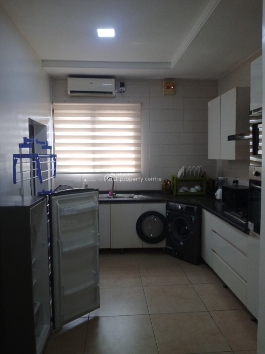Standard Furnished 3-bedroom Flat But No Bq, Oniru, Victoria Island (vi), Lagos, Flat / Apartment for Rent