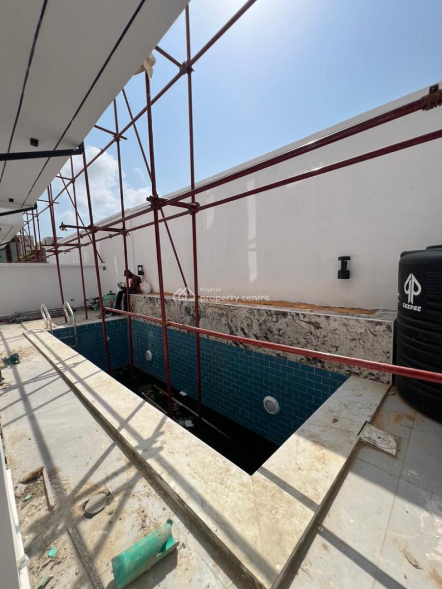 Elegant Brand New 5 Bedroom Fully Detached Duplex with Bq, Pool & Cinema, Lekki Phase 1, Lekki, Lagos, Detached Duplex for Sale