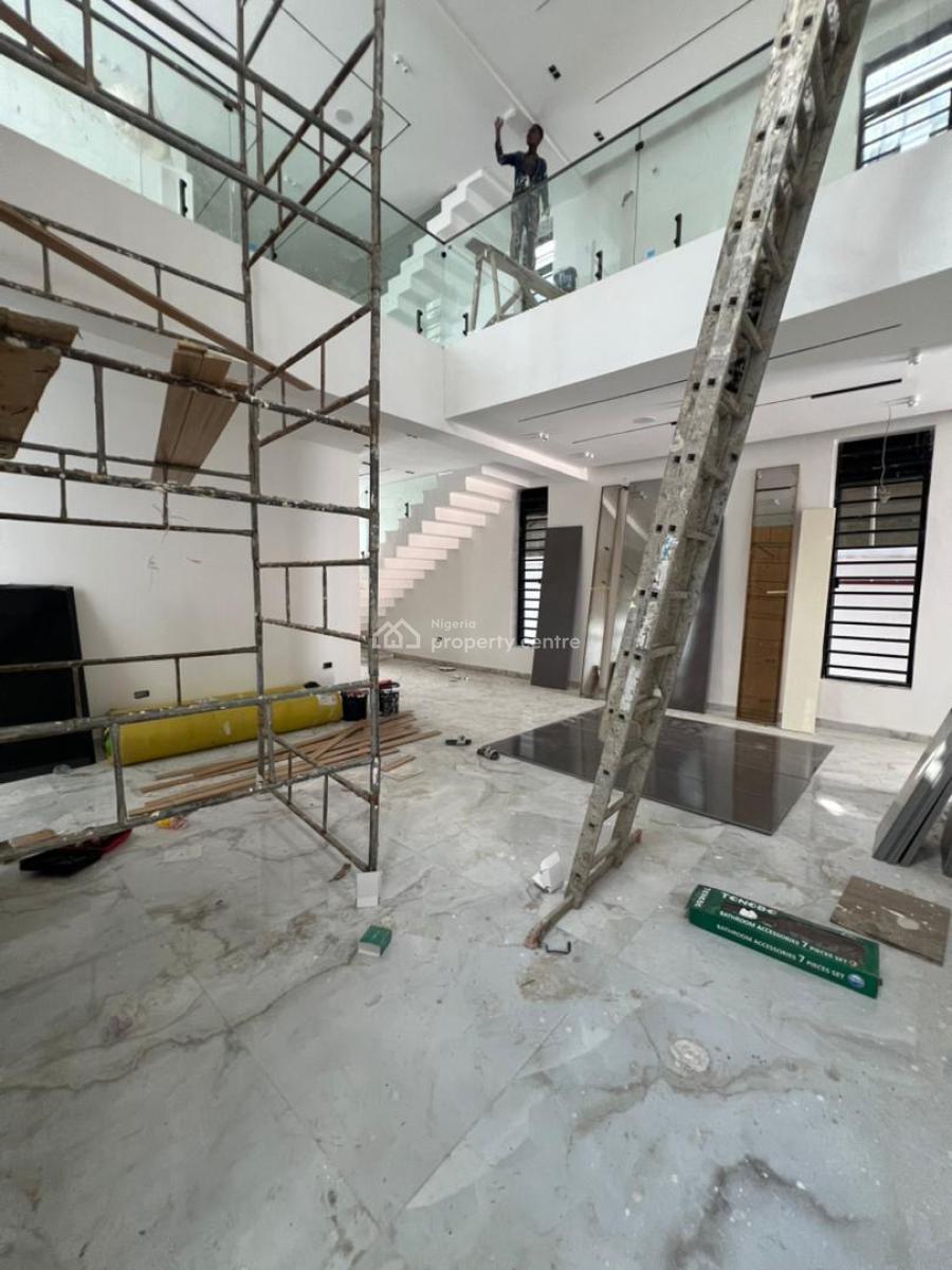 Elegant Brand New 5 Bedroom Fully Detached Duplex with Bq, Pool & Cinema, Lekki Phase 1, Lekki, Lagos, Detached Duplex for Sale