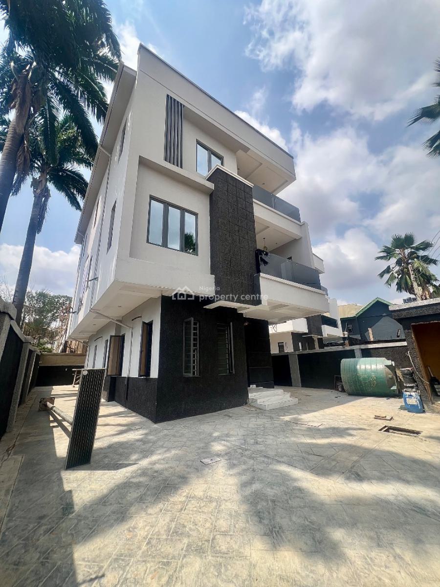 Fully Automated 5 Bedrooms Detached -duplex House with Bq, Omole Phase 1, Ikeja, Lagos, Detached Duplex for Sale