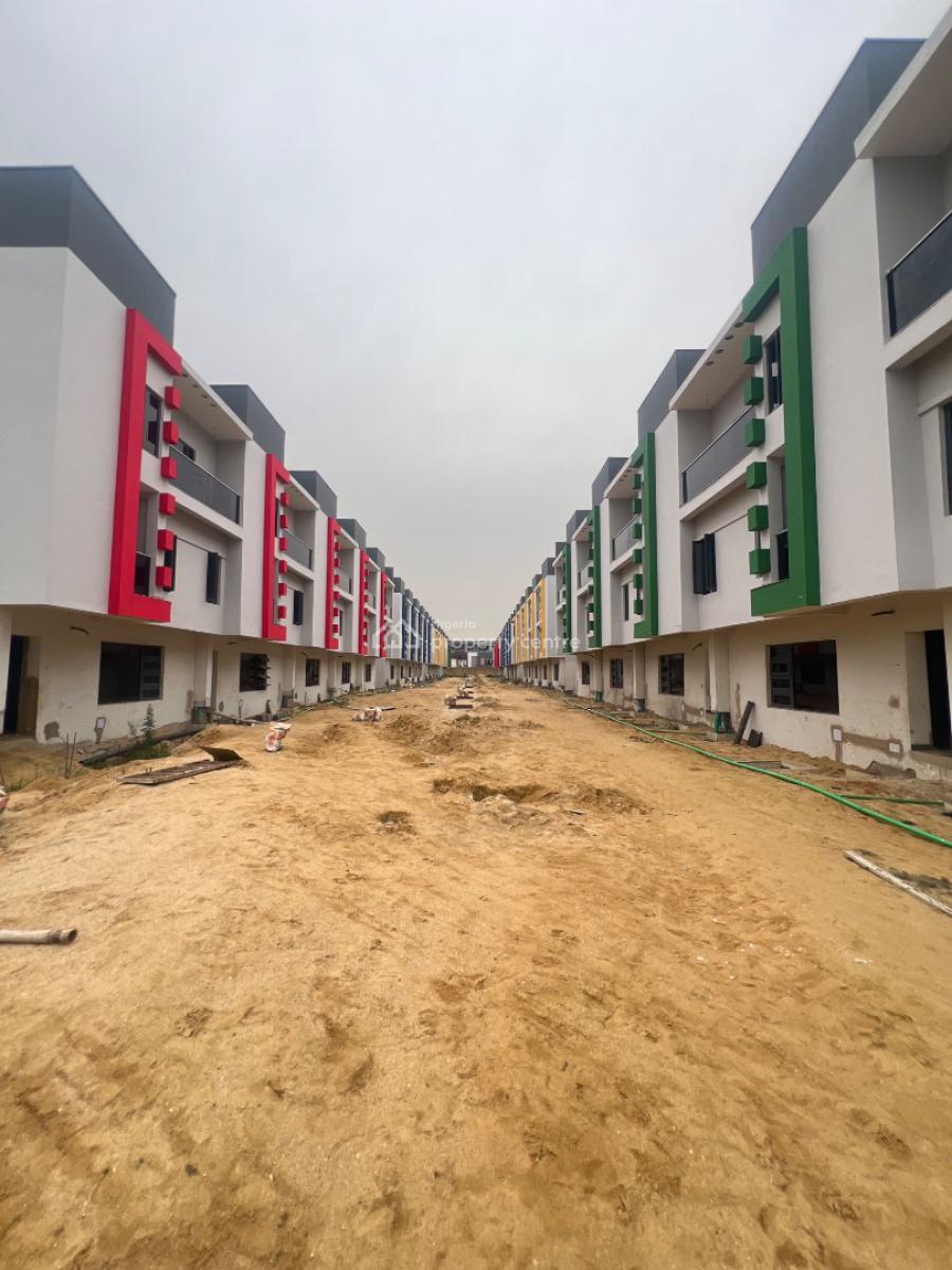 Fully Fitted 4 Bedrooms Terraced Duplex House with a Courtyard, Gra, Ogudu, Lagos, Terraced Duplex for Sale