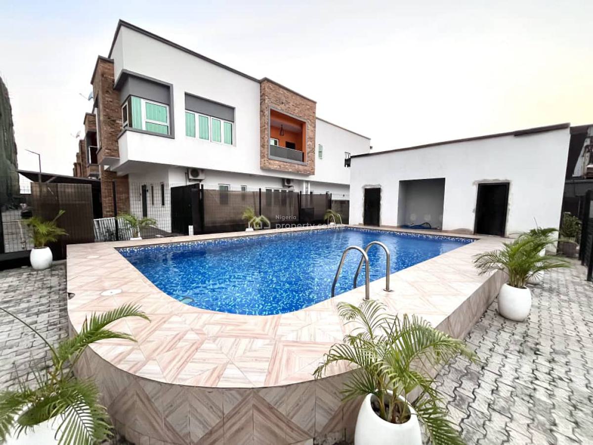 Beach Front 4 Bedrooms Terrace, Horizon Cyber Estate, Ikate, Ikate Elegushi, Lekki, Lagos, House Short Let
