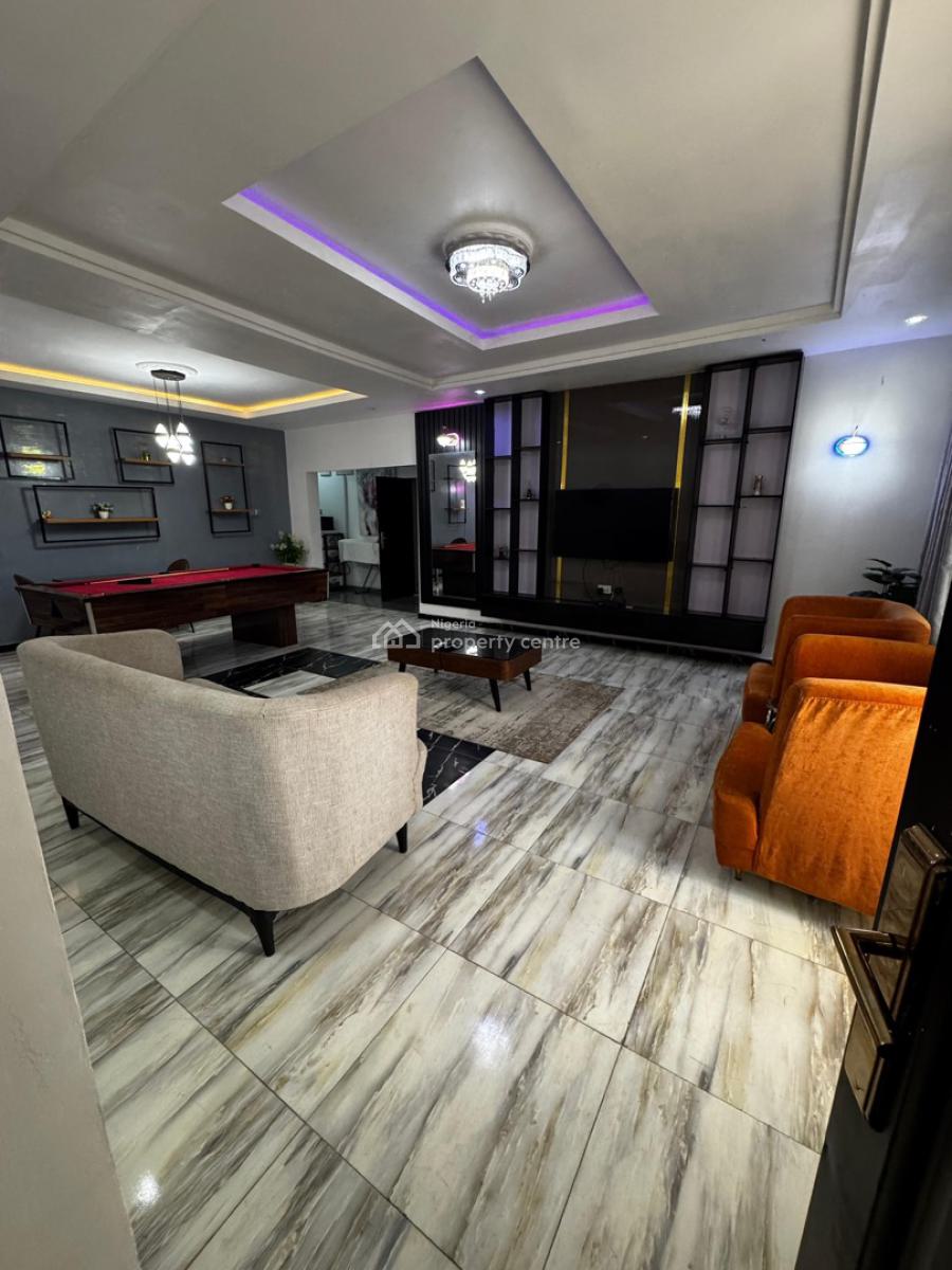 Tastefully Finished 2 Bedroom Fully Furnished Apartment, Tarred Road, Serene and Well Secured Neighborhood, Jahi, Abuja, Flat / Apartment for Rent