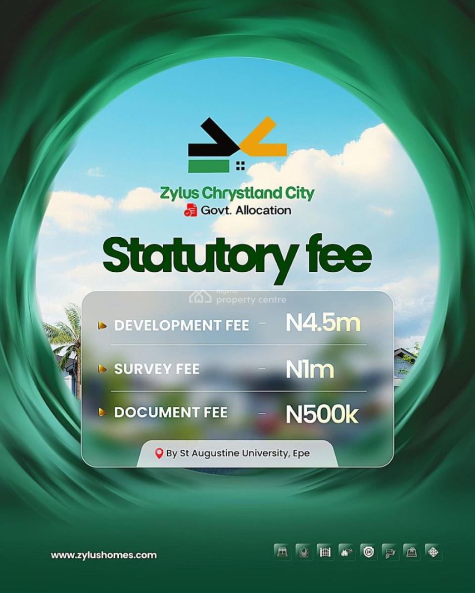 Zylus Chrisland City, By St Augustine University, Epe, Lagos, Residential Land for Sale