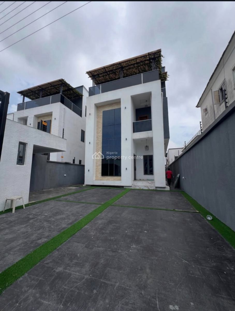 Luxury Newly Built 5 Bedroom Detached Duplex, Agungi Non Flooded Area By, Agungi, Lekki, Lagos, Detached Duplex for Rent