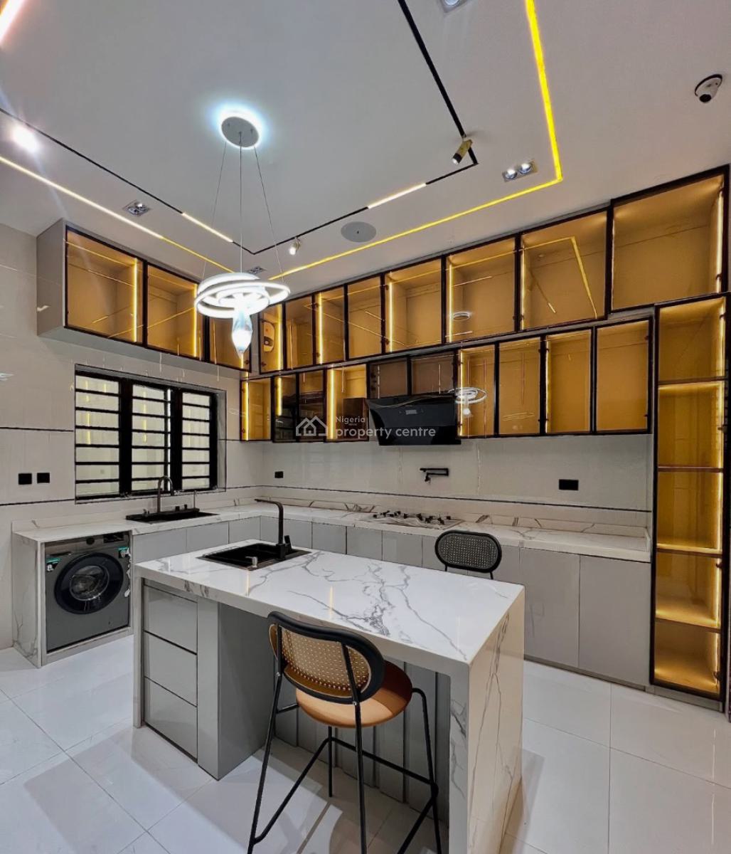 Designed 5 Bedroom Fully Detached with Swimming Pool, Gym , Cinema, Secure Estate at 2nd Tollgate Lekki, Lekki, Lagos, Detached Duplex for Sale