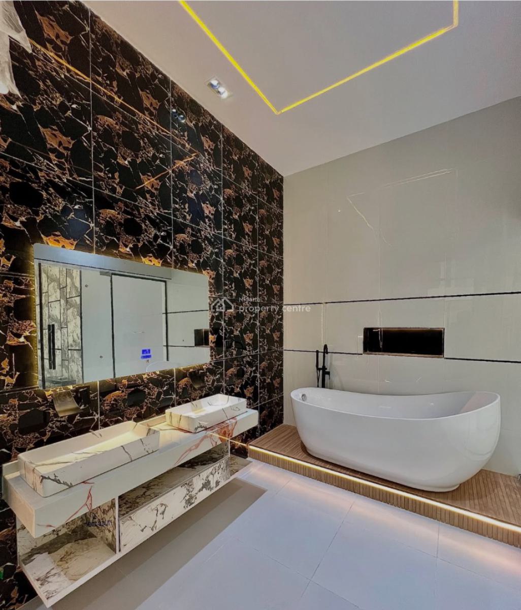 Designed 5 Bedroom Fully Detached with Swimming Pool, Gym , Cinema, Secure Estate at 2nd Tollgate Lekki, Lekki, Lagos, Detached Duplex for Sale