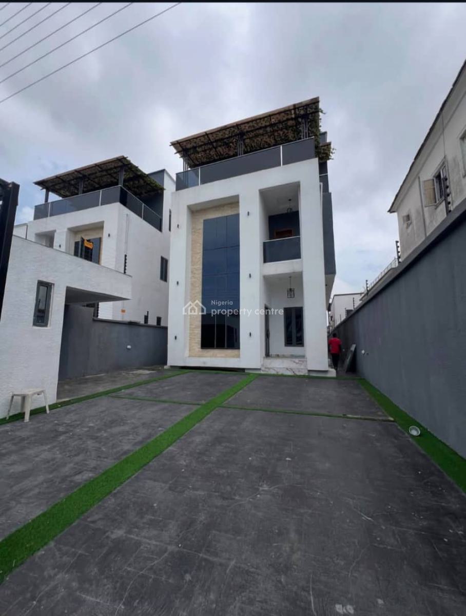 5bedroom Detached with Bq Fitted Kitchen with Amenities, Agungi, Lekki, Lagos, Detached Duplex for Rent