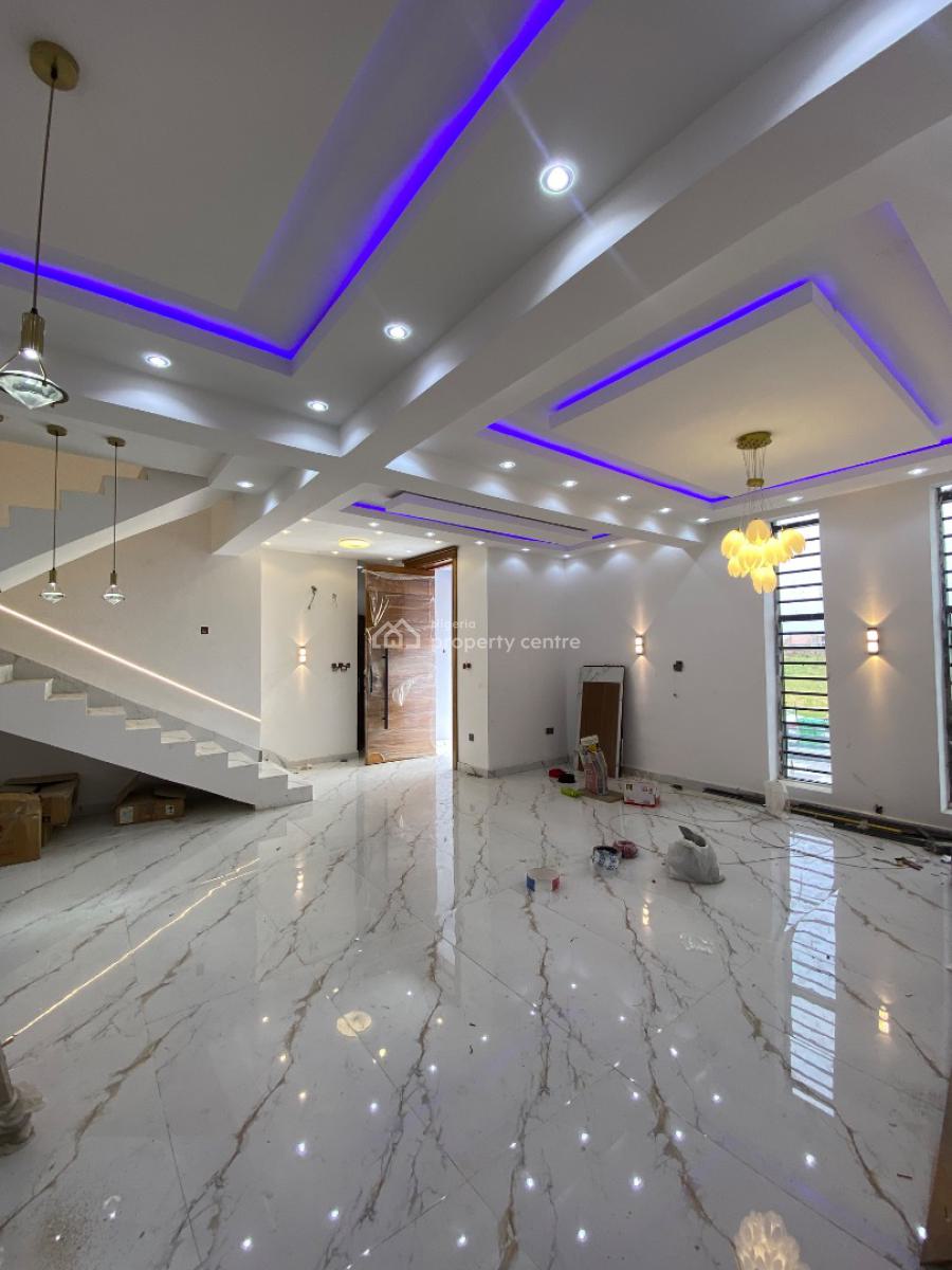 Smart Home 5bedroom Duplex Comes with Swimming Pool Plus Bq, By Shop Rite, Sangotedo, Ajah, Lagos, House for Sale