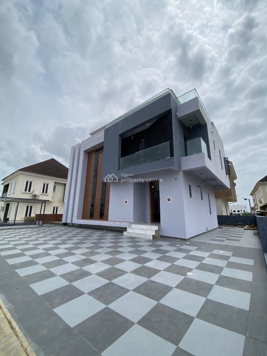 Smart Home 5bedroom Duplex Comes with Swimming Pool Plus Bq, By Shop Rite, Sangotedo, Ajah, Lagos, House for Sale