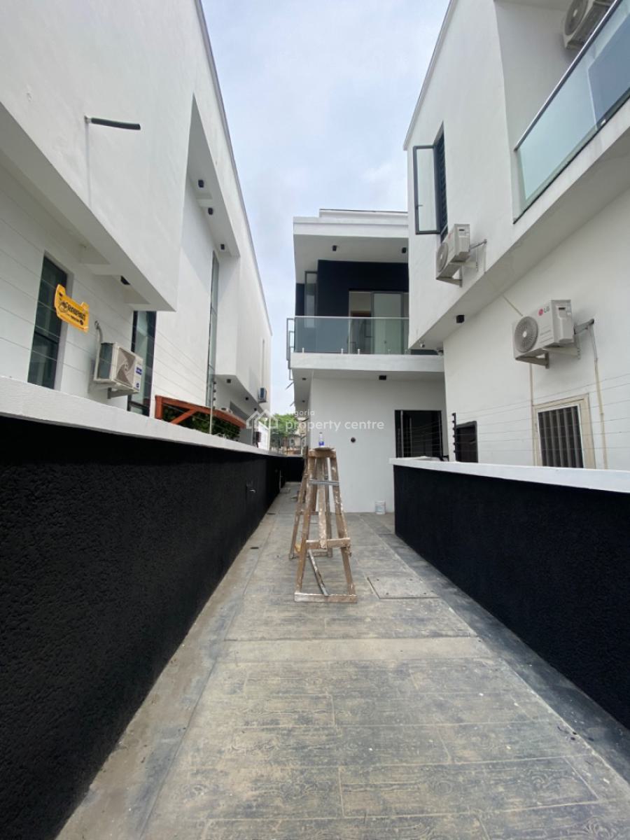 Bran New Residential Or Commercial Used with Bq, Chevron Lekki, Lekki Phase 2, Lekki, Lagos, Semi-detached Duplex for Rent