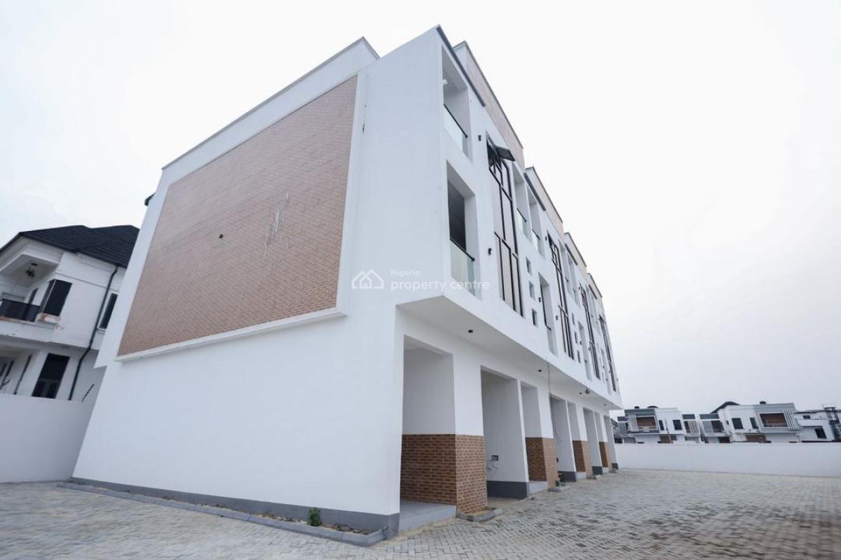 4 Bedroom Terrace Duplex with Bq - Gov Consent, Tulip Haven Estate, Chevron Alternative, Lekki, Lagos, Detached Duplex for Sale