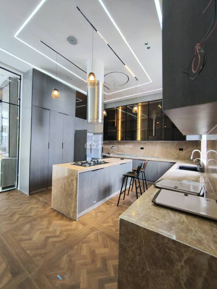 Luxurious Automated Exquisite 6 Bedroom Fully Detach Duplex Ed Duplex, Chevron, Lekki, Lagos, Detached Duplex for Sale