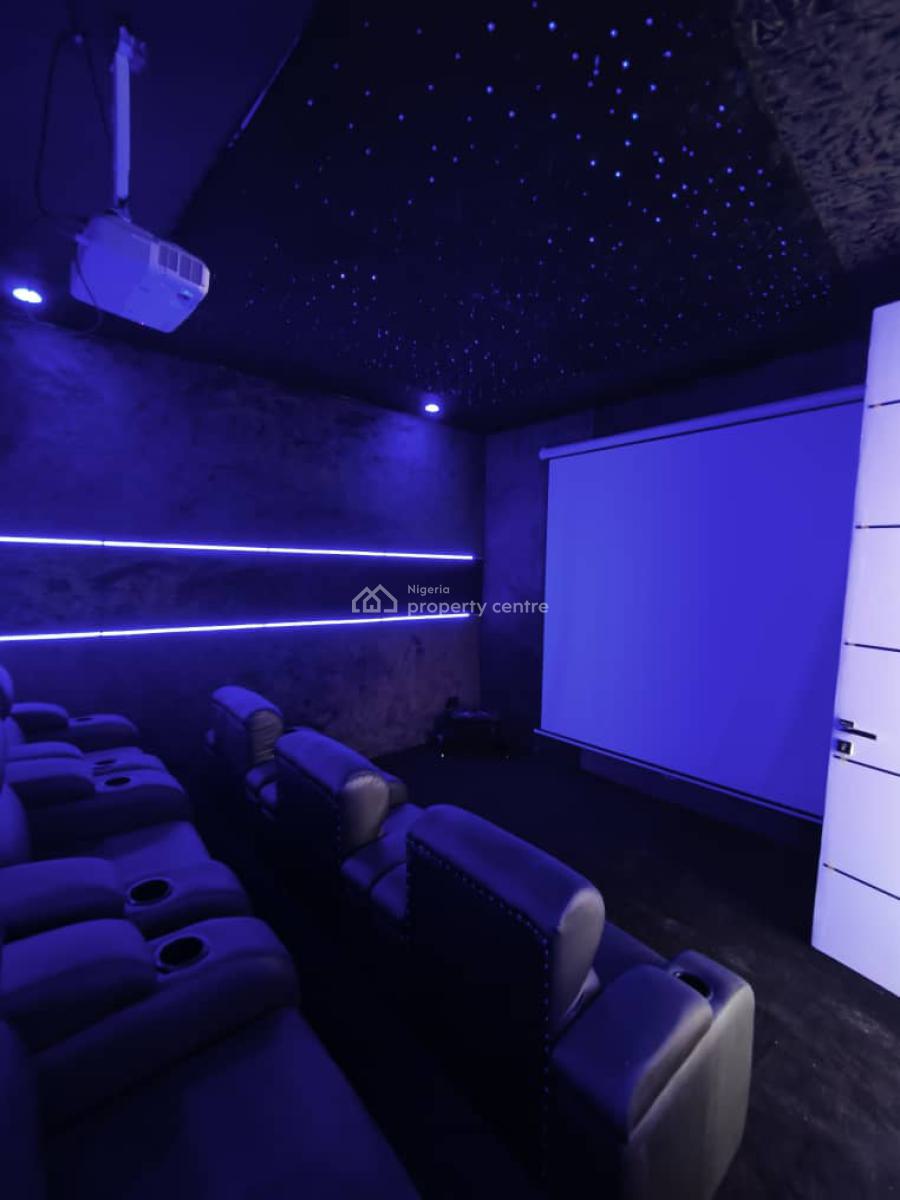 Luxurious Automated Exquisite 6 Bedroom Fully Detach Duplex Ed Duplex, Chevron, Lekki, Lagos, Detached Duplex for Sale