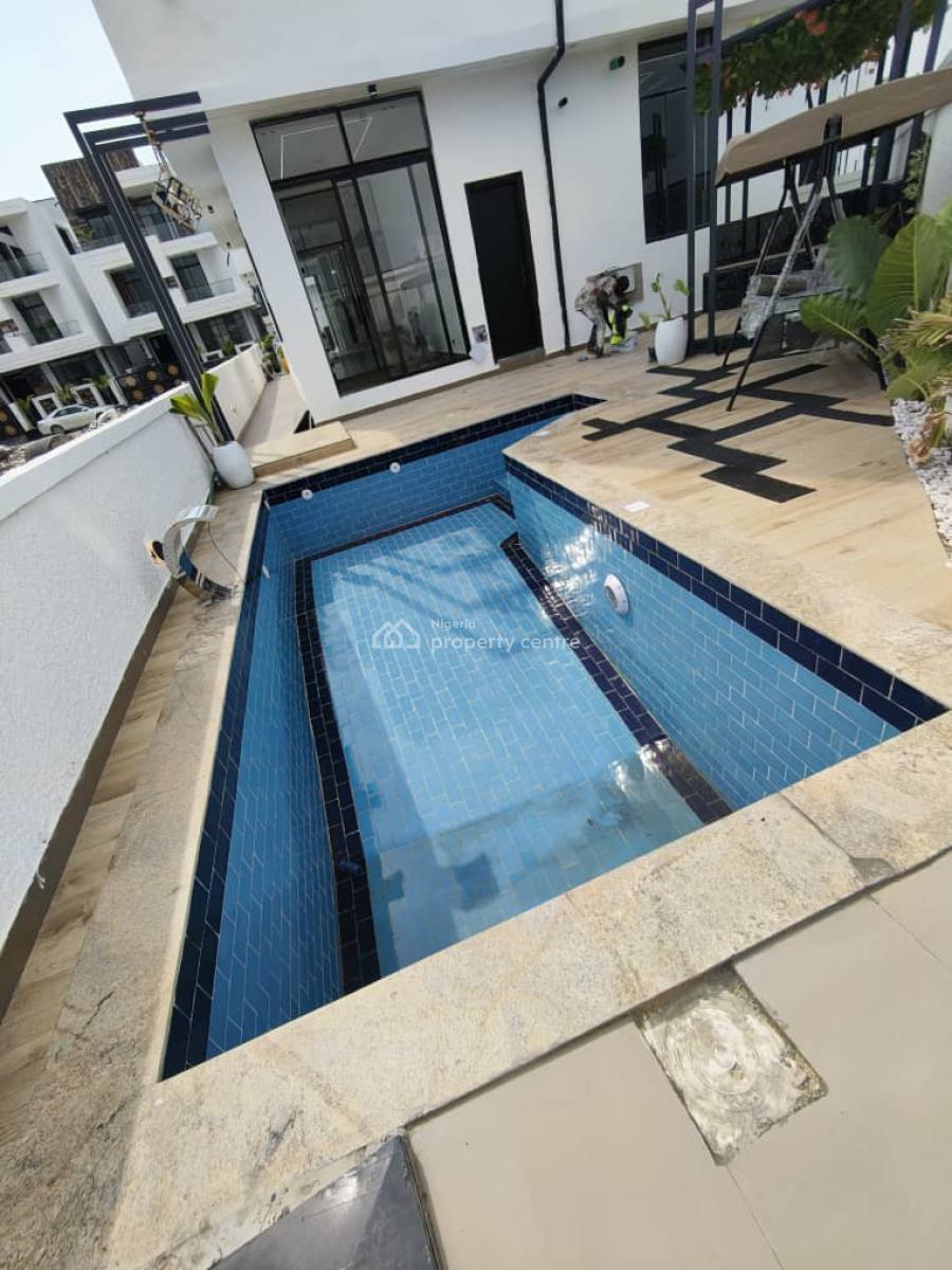 Luxurious Automated Exquisite 6 Bedroom Fully Detach Duplex Ed Duplex, Chevron, Lekki, Lagos, Detached Duplex for Sale