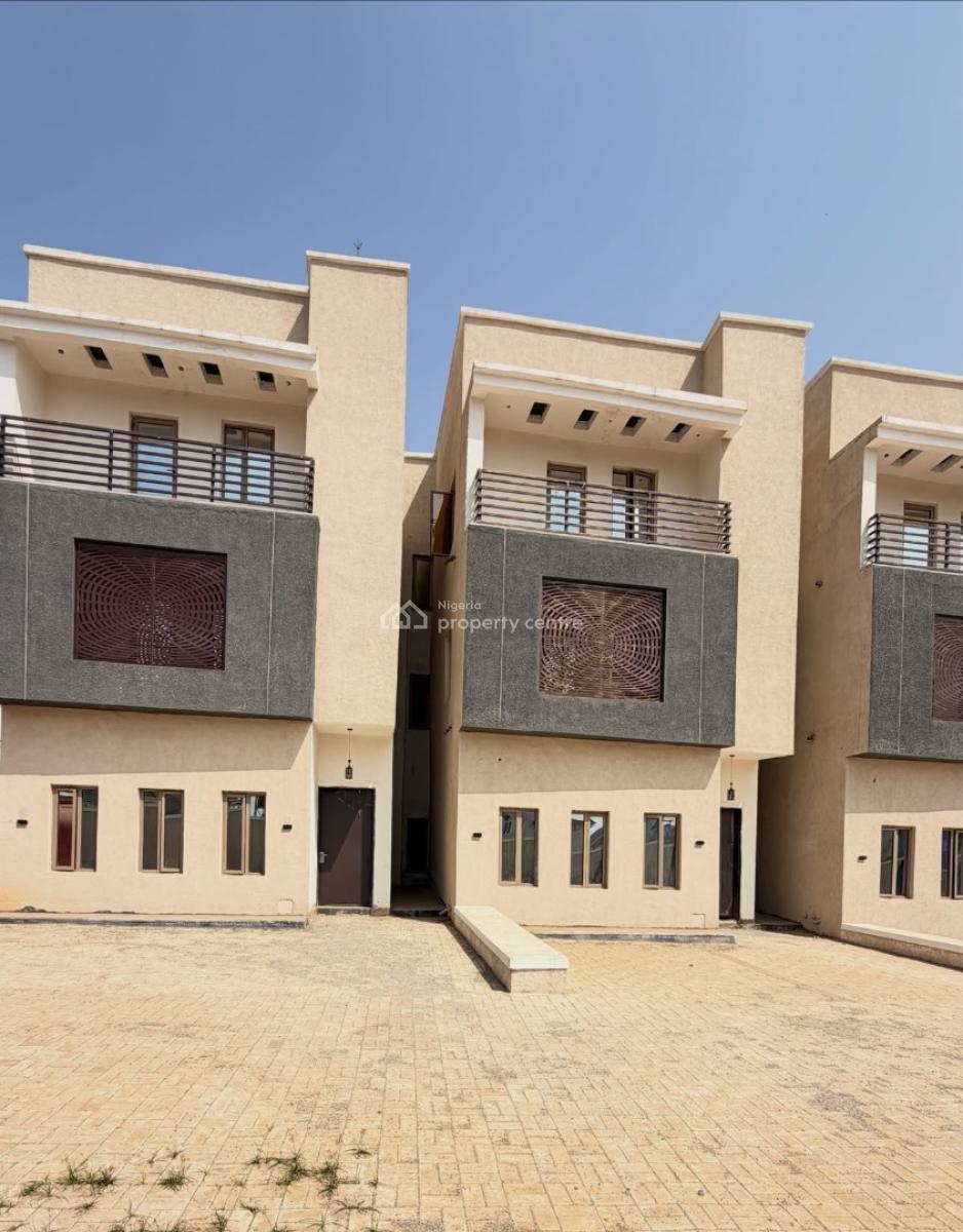 4bedroom Terrace Duplex with a Bq, Life Camp, Abuja, Terraced Duplex for Sale