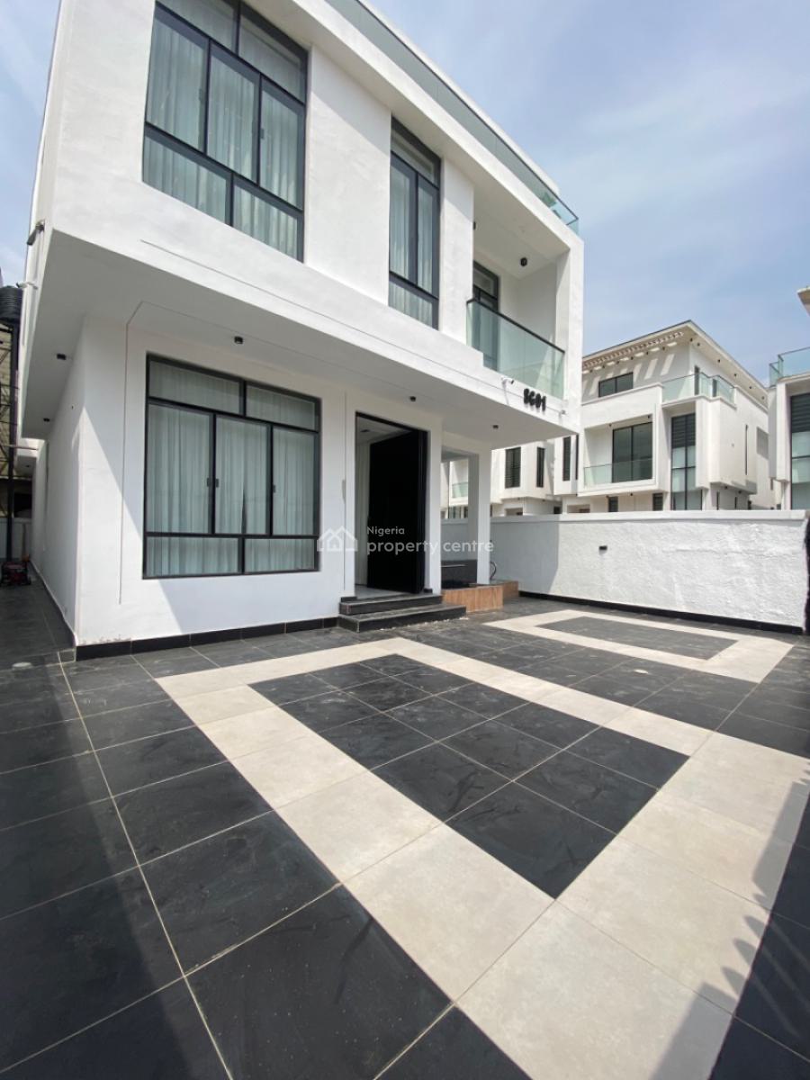 Bran New 5 Bedrooms Detached Duplex with Bq, Chevron Lekki /private Estate, Lekki Phase 2, Lekki, Lagos, Detached Duplex for Sale