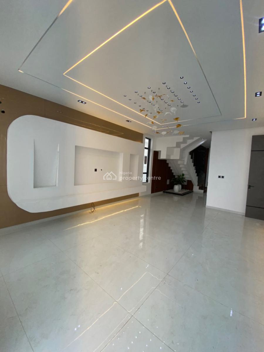 Bran New 5 Bedrooms Detached Duplex with Bq, Chevron Lekki /private Estate, Lekki Phase 2, Lekki, Lagos, Detached Duplex for Sale