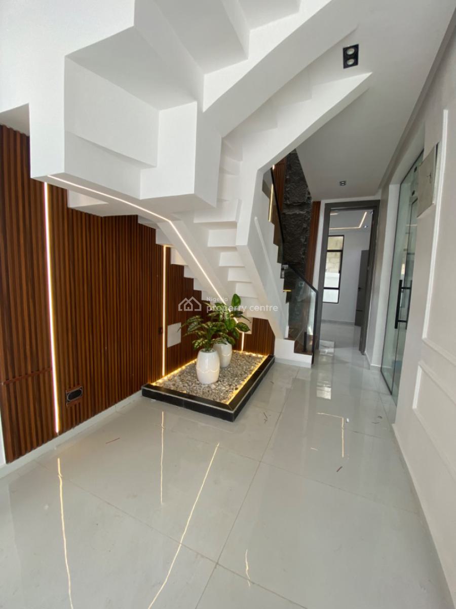 Bran New 5 Bedrooms Detached Duplex with Bq, Chevron Lekki /private Estate, Lekki Phase 2, Lekki, Lagos, Detached Duplex for Sale