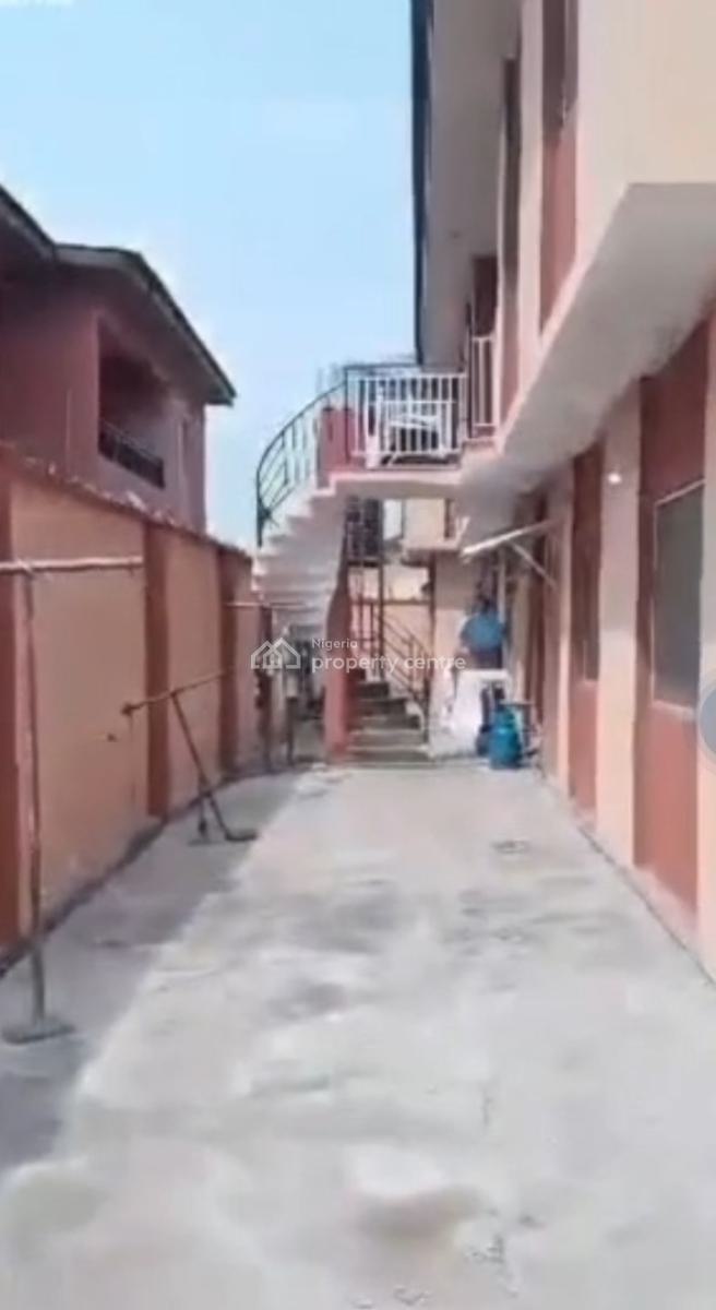 Block of 4 Nos of 3 Bedroom with 4 Bedroom Duplex Behind in a Well Sec, Abule Egba, Agege, Lagos, Block of Flats for Sale