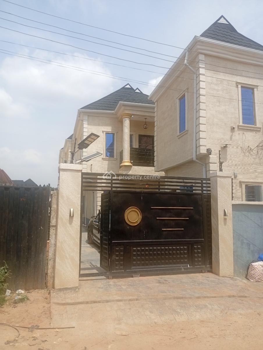 Executive Renovated 2bedroom Duplex with Pop, All Ensuite, Water Heate, a Secured High Castle Estate at Boys Town Ipaja Alimosho, Boys Town, Ipaja, Lagos, Terraced Duplex for Rent