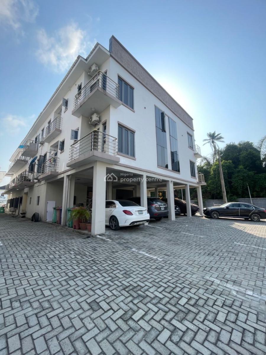 Fully Serviced 3 Bedroom Flat with 24 Hrs Services, Conservation Road, Lekki, Lagos, Flat / Apartment for Rent