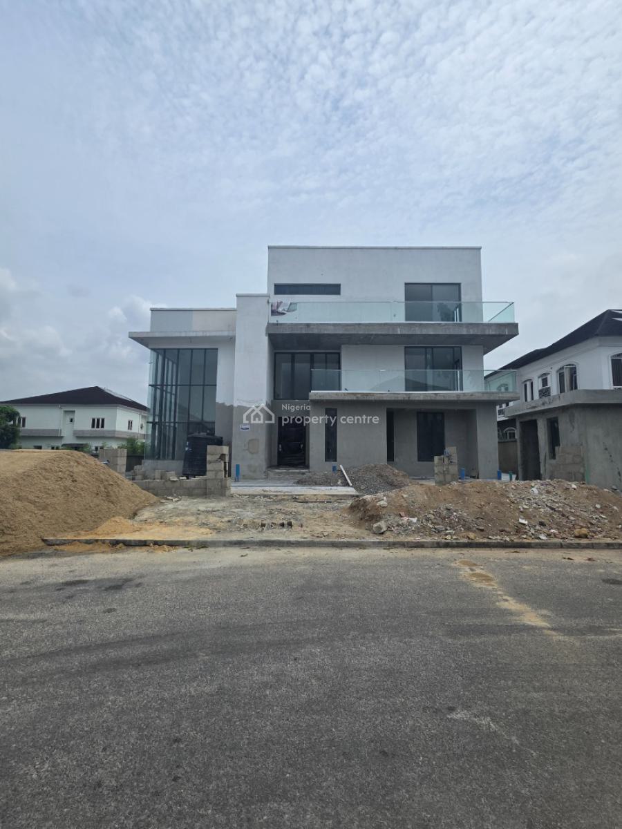 Massive 5 Bedroom Detached Duplex with Elevator + Cinema, Royal Garden Estate Ajah, Lekki, Lagos, Detached Duplex for Sale