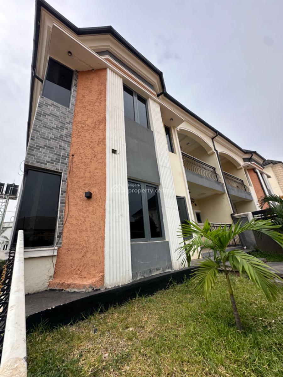 Brand New 4 Bedroom Gated Duplex & Bq, Wuye, Abuja, Semi-detached Duplex for Sale