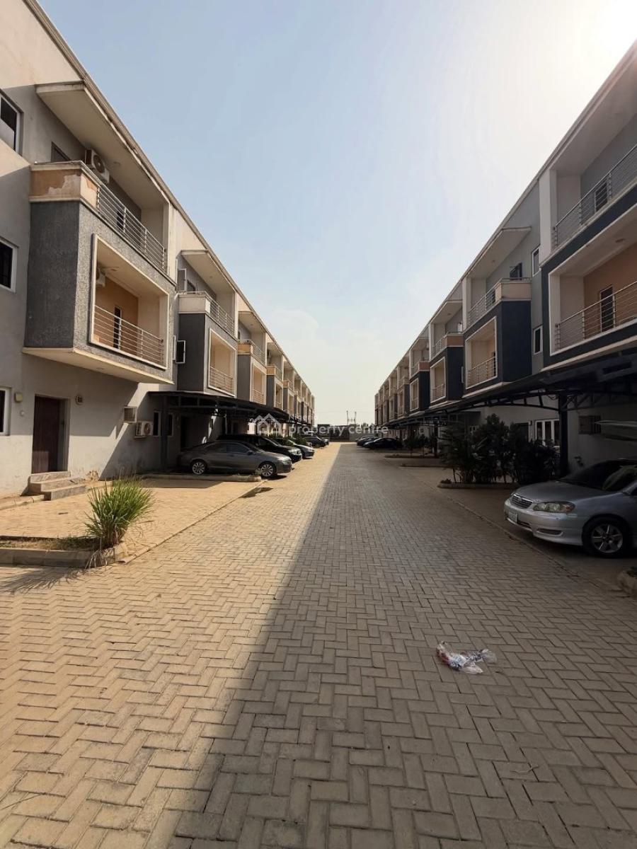 4 Bedroom Terrace Duplex with Bq in Prime Location, Shafa, Jahi, Abuja, Terraced Duplex for Rent