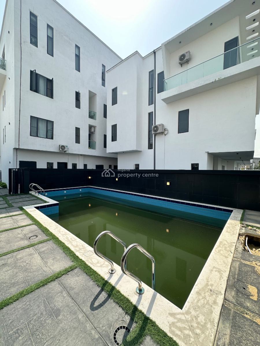Luxury 4 Bedroom Terrace with Swimming Pool and Bq, Lekki Right, Lekki Phase 1, Lekki, Lagos, House for Sale