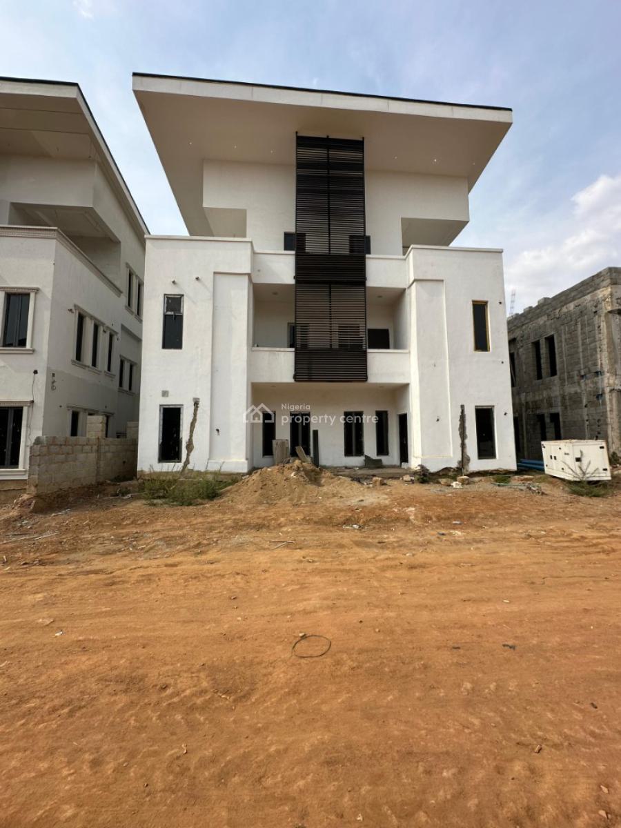 Newly Built 5bedroom Detached Duplex, Wuye, Abuja, Wuye, Abuja, Flat / Apartment for Sale
