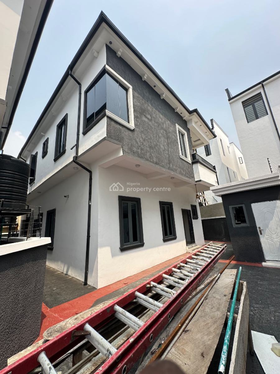 Contemporary 4 Bedroom Duplex with Bq, Osapa, Lekki, Lagos, House for Sale