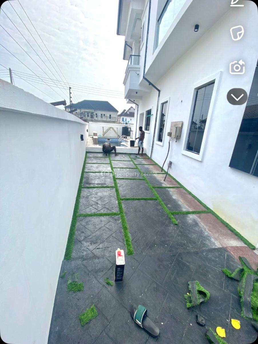 Furnished 5 Bedroom Fully Detached Duplex with Swimming Pool, Eden Garden Estate, Sangotedo, Ajah, Lagos, Detached Duplex for Rent
